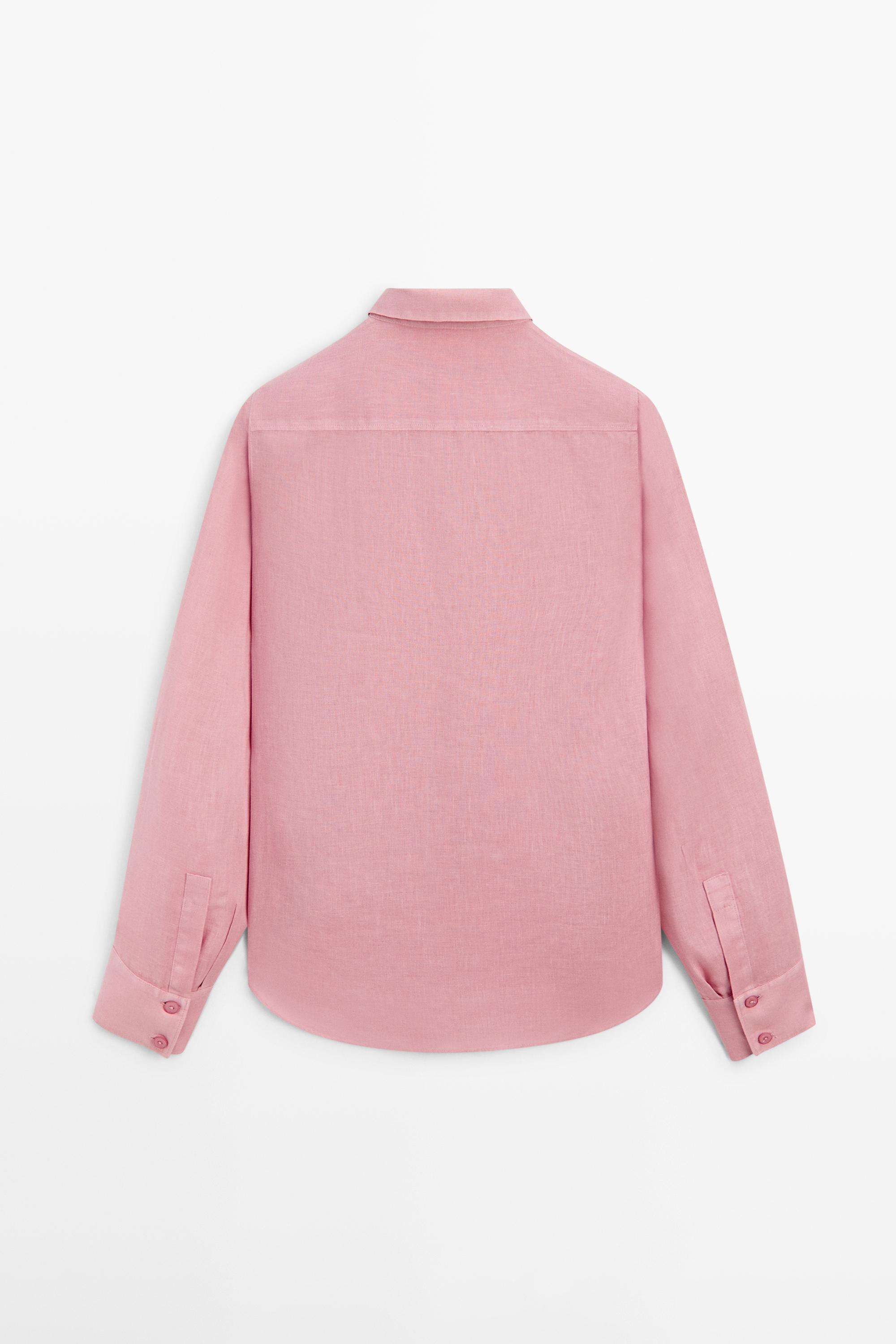 Chemise fluide 100 % lin